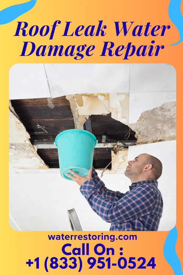 Roof Leak Water Damage Repair in North Richland Hills, TX